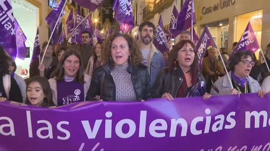 Manifestación contra la violencia machista Manifestación contra la violencia machista