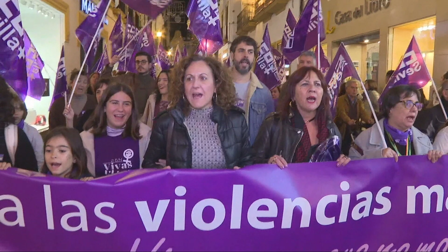 Manifestación contra la violencia machista Manifestación contra la violencia machista