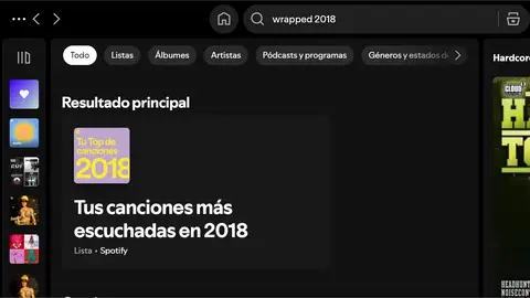 Spotify Wrapped de otros años Spotify Wrapped de otros años
