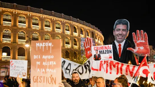 Tercera manifestación en Valencia para pedir la dimisión de Carlos Mazón Tercera manifestación en Valencia para pedir la dimisión de Carlos Mazón