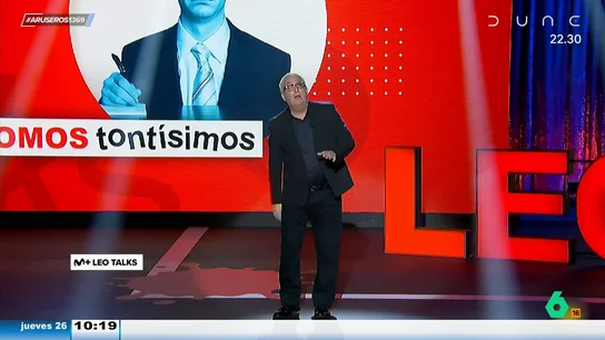 Leo Harlem, sobre la bajada del cociente intelectual de los humanos: "Estamos a dos puntos del descenso" Leo Harlem, sobre la bajada del cociente intelectual de los humanos: "Estamos a dos puntos del descenso"
