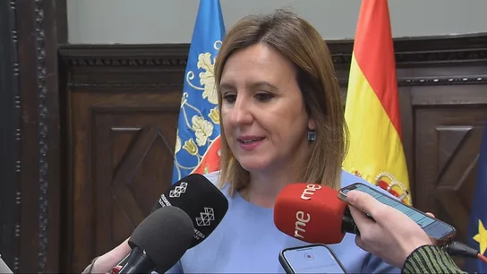 La alcaldesa de Valencia, María José Catalá La alcaldesa de Valencia, María José Catalá
