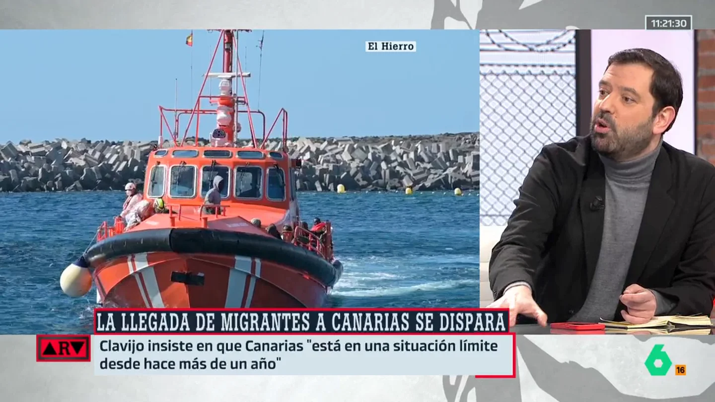 Valdivia, sobre la crisis migratoria: "Ya está bien de palabras, hay que ir a los hechos" Valdivia, sobre la crisis migratoria: "Ya está bien de palabras, hay que ir a los hechos"