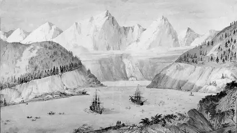 Bahía de Lituya (Alaska 1786) Bahía de Lituya (Alaska 1786)