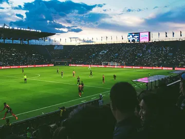 Un partido de fútbol Un partido de fútbol