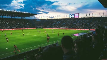 Un partido de fútbol