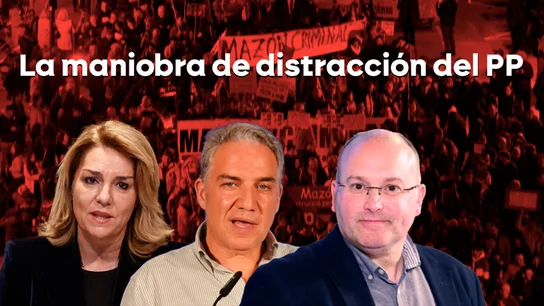 Montaje con los rostros de la vicepresidenta de la Comunitat Valenciana, Susana Camarero; el vicesecretario de Coordinación Autonómica y Local del PP, Elías Bendodo; y el portavoz en el Congreso del grupo 'popular', Miguel Tellado. Montaje con los rostros de la vicepresidenta de la Comunitat Valenciana, Susana Camarero; el vicesecretario de Coordinación Autonómica y Local del PP, Elías Bendodo; y el portavoz en el Congreso del grupo 'popular', Miguel Tellado.