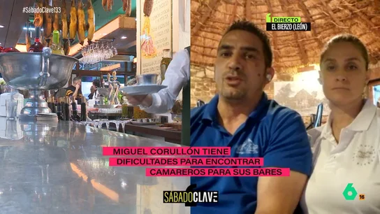 La crítica de un hostelero que no encuentra camareros: "La gente no quiere trabajar, solo quieren derechos" Un hostelero que no encuentra camareros se queja de que la gente "no quiere trabajar": "Los jóvenes solo quieren derechos"
