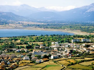 Panorámica del valle del Lozoya Panorámica del valle del Lozoya