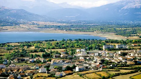 Panorámica del valle del Lozoya Panorámica del valle del Lozoya