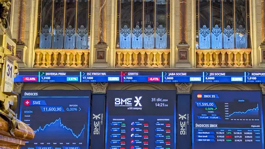 El Ibex termina 2024 con una subida anual del 14,8%, pero queda lejos de su máximo anual El Ibex termina 2024 con una subida anual del 14,8%, pero queda lejos de su máximo anual