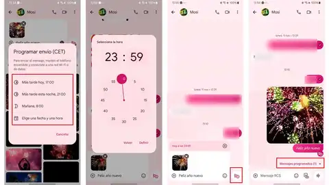 Programando mensajes Programando mensajes
