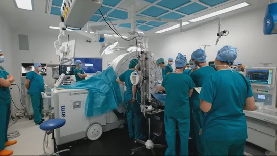 Médicos en un hospital Médicos en un hospital