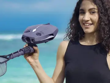 Lanzan un dron submarino para cazatesoros: viene con red y detector de metales Lanzan un dron submarino para cazatesoros: viene con red y detector de metales