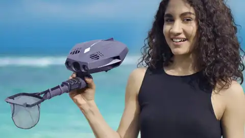 Lanzan un dron submarino para cazatesoros: viene con red y detector de metales Lanzan un dron submarino para cazatesoros: viene con red y detector de metales