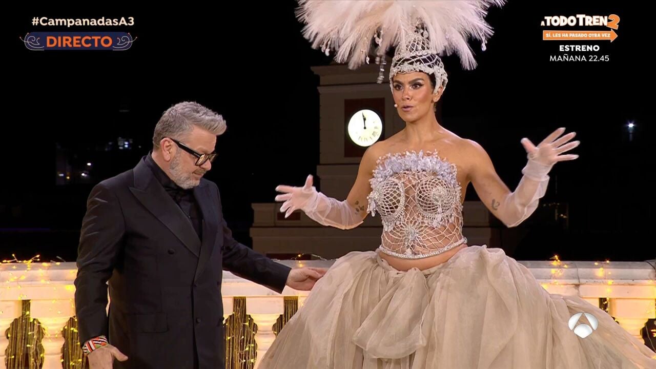 El espectacular diseño de Cristina Pedroche en las Campanadas para