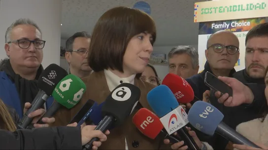 Diana Morant hablando a los medios de comunicación Diana Morant hablando a los medios de comunicación
