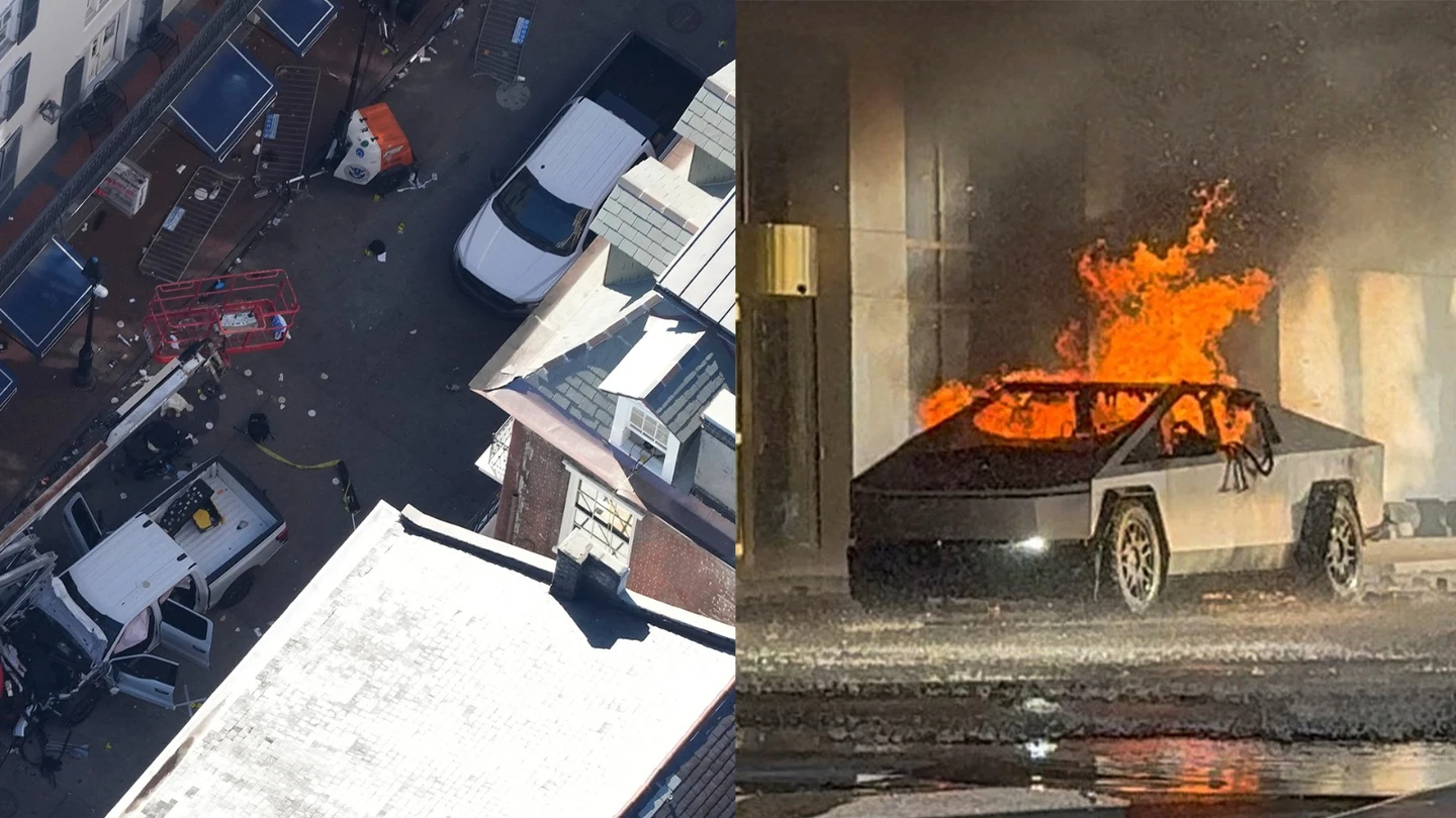 El FBI descarta relación entre el atropello masivo en Nueva Orleans y la explosión ante hotel Trump de Las Vegas. El FBI descarta relación entre el atropello masivo en Nueva Orleans y la explosión ante hotel Trump de Las Vegas.