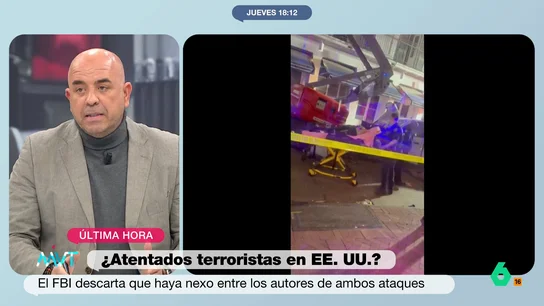Juan Manuel Medina, sobre el atropello masivo en Nueva Orleans: "Me sorprende que retiraran los bolardos" Juan Manuel Medina, sobre el atropello masivo en Nueva Orleans: "Me sorprende que retiraran los bolardos"