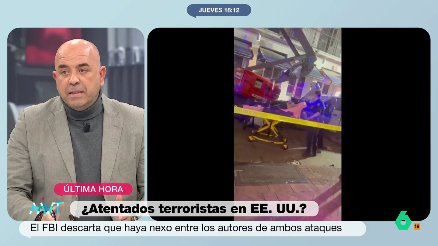 Juan Manuel Medina, sobre el atropello masivo en Nueva Orleans: "Me sorprende que retiraran los bolardos" Juan Manuel Medina, sobre el atropello masivo en Nueva Orleans: "Me sorprende que retiraran los bolardos"