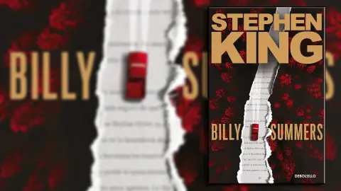 Portada de Billy Summers, de Stephen King Portada de Billy Summers, de Stephen King
