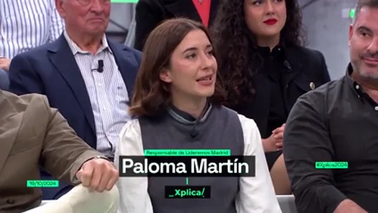 Una joven, a los políticos: "Decid la verdad a los jóvenes, que no van a tener pensiones y que empiecen a ahorrar" Una joven, a los políticos: "Decid la verdad a los jóvenes, que no van a tener pensiones y que empiecen a ahorrar"