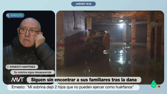 El duro reproche del tío de Elisabet, desaparecida tras la DANA: "El que tenía que apretar el botón se fue de comida" El duro reproche del tío de Elisabet, desaparecida tras la DANA: "El que tenía que apretar el botón se fue de comida"