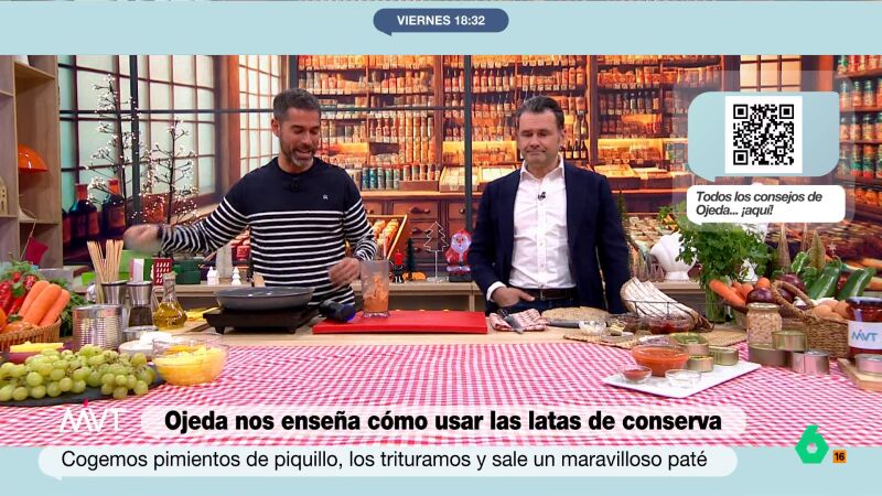 Pablo Ojeda enseña a elaborar un paté de pimiento rojo con anchoas: la receta paso a paso