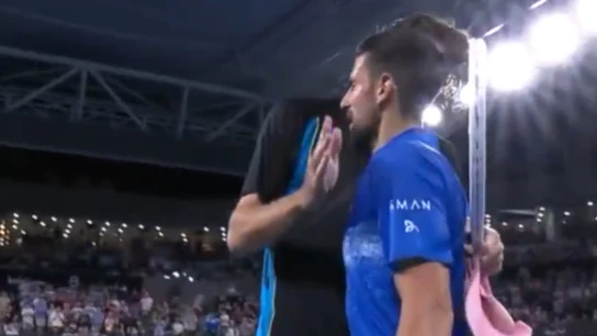 Novak Djokovic y Reilly Opelka Novak Djokovic y Reilly Opelka