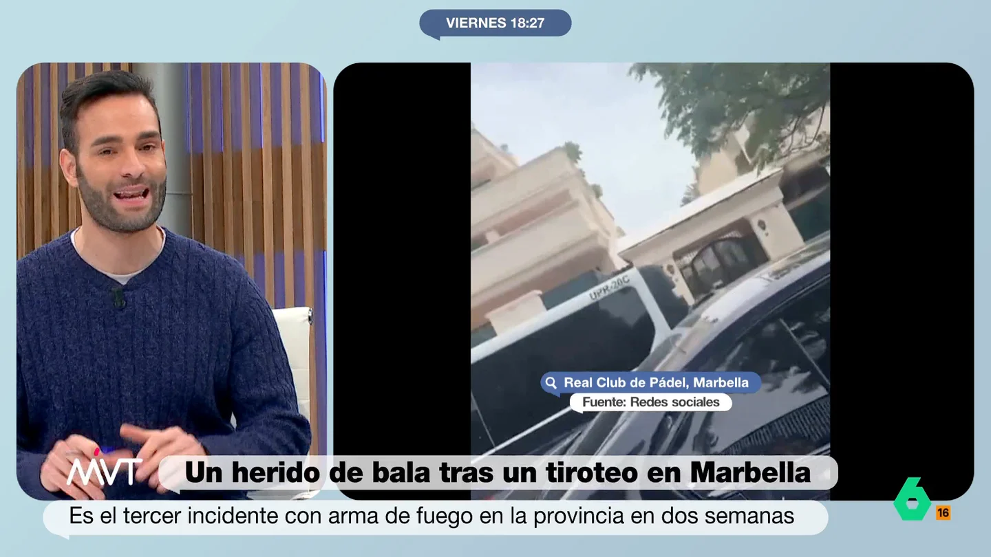 Tres tiroteos en dos semanas: la actividad de las bandas armadas atemoriza a la Costa del Sol Los tiroteos podrían tener relación con las mafias que se encuentran en la zona. José Luis Torá expone que el pasado 24 de diciembre un hombre fue tiroteado frente a una farmacia en Puerto Banús.