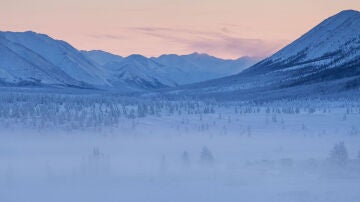 Panorámica de Oymyakon, el lugar habitado más frío del mundo