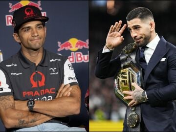 Jorge Mart&iacute;n y Ilia Topuria