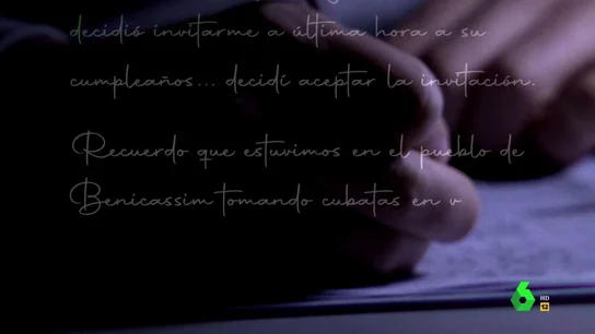Joaquín Ferrándiz recuerda en una carta cómo asesinó a sus víctimas asfixiándolas con las manos Joaquín Ferrándiz recuerda en una carta cómo asesinó a sus víctimas asfixiándolas con las manos