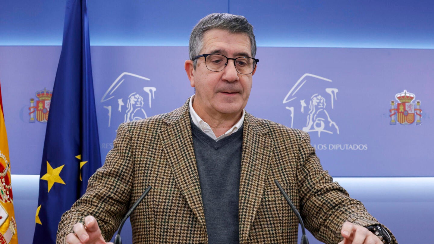 El portavoz socialista en el Congreso, Patxi L&oacute;pez