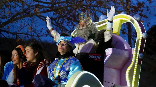 Cabalgata de Reyes en Plasencia, Cáceres, adelantada por la previsión de lluvia Cabalgata de Reyes en Plasencia, Cáceres, adelantada por la previsión de lluvia