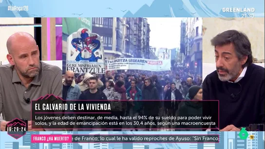 Juan del Val, sobre el problema de la vivienda: "Te quedas sin partidos; al PP lo descartas por ideología y al PSOE por inacción" Juan del Val, sobre el problema de la vivienda: "Te quedas sin partidos; al PP lo descartas por ideología y al PSOE por inacción"