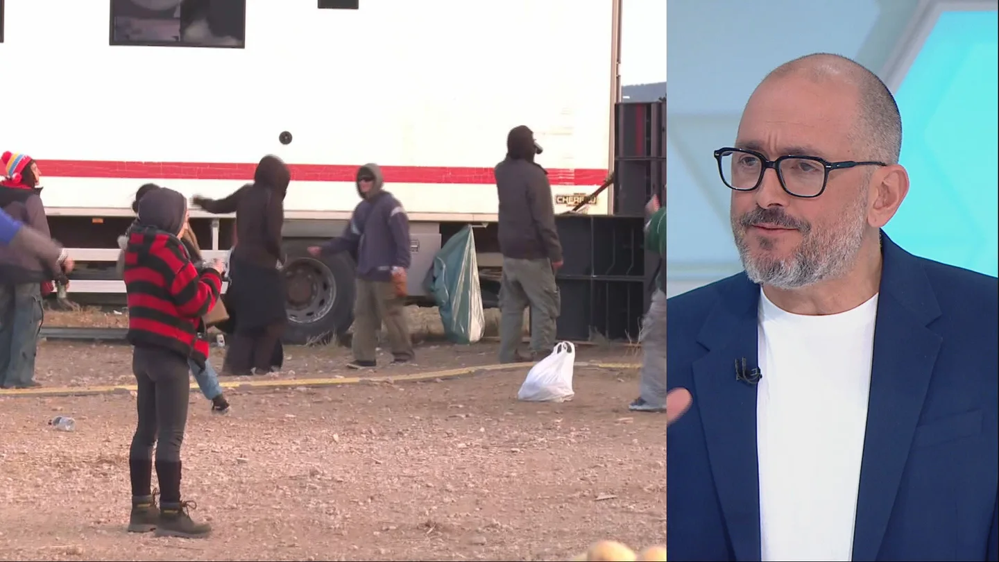 Sergio Illescas hablando de la agresión a laSexta en la rave Sergio Illescas hablando de la agresión a laSexta en la rave