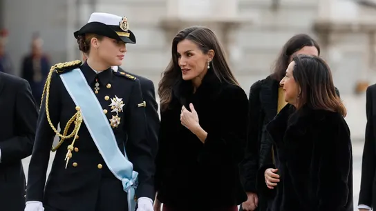 La princesa Leonor luce el uniforme de la Armada en la Pascua Militar La princesa Leonor luce el uniforme de la Armada en la Pascua Militar
