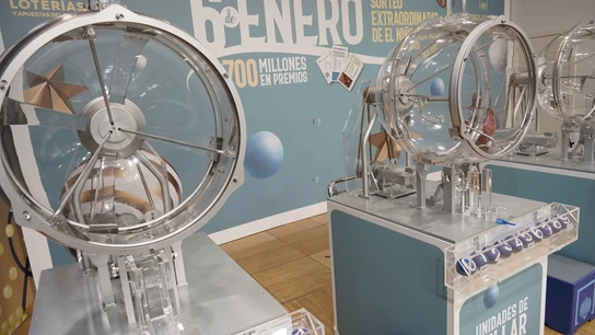 Bombos del Sorteo del Niño. Bombos del Sorteo del Niño.