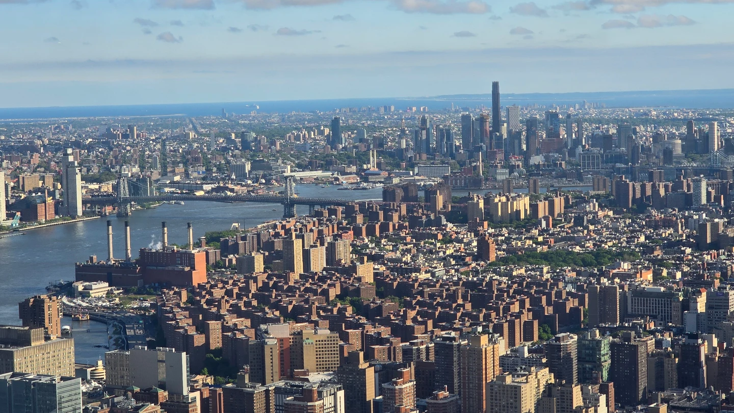 Vistas desde el Summit One Vanderbilt de Nueva York Vistas desde el Summit One Vanderbilt de Nueva York