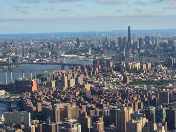 Vistas desde el Summit One Vanderbilt de Nueva York Vistas desde el Summit One Vanderbilt de Nueva York