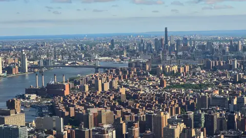 Vistas desde el Summit One Vanderbilt de Nueva York Vistas desde el Summit One Vanderbilt de Nueva York