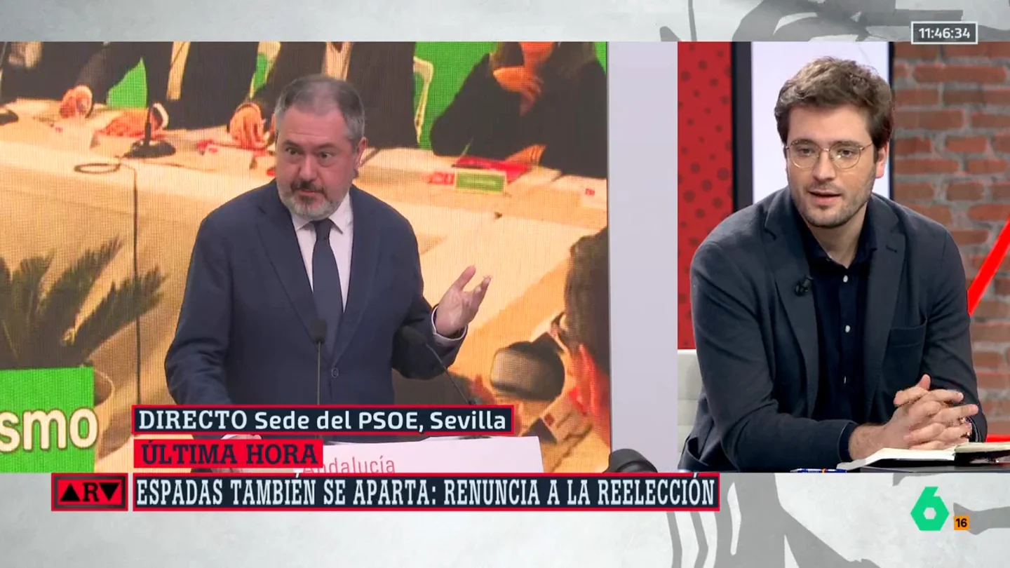 Alán Barroso asegura que Andalucía es hoy "una plaza muy difícil" para el PSOE: "Moreno Bonilla es de los más inteligentes del PP" Alán Barroso asegura que Andalucía es hoy "una plaza muy difícil" para el PSOE: "Moreno Bonilla es de los más inteligentes del PP"