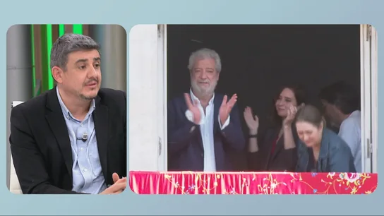 La advertencia de Iñaki López a Alfonso Pérez Medina: "Ten cuidado, Miguel Ángel Rodríguez es muy dado a hacer placajes" La advertencia de Iñaki López a Alfonso Pérez Medina: "Ten cuidado, Miguel Ángel Rodríguez es muy dado a hacer placajes"