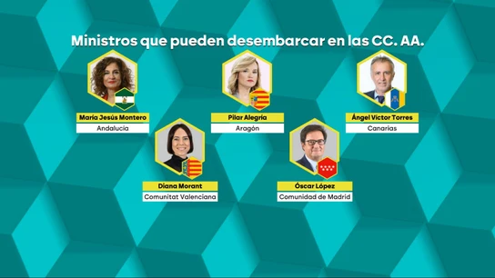 Sánchez busca dentro del Gobierno la 'tecla' para recuperar el poder territorial perdido del PSOE Sánchez busca dentro del Gobierno la 'tecla' para recuperar el poder territorial perdido del PSOE