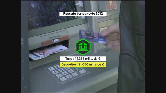 Rescate bancario de 2012: 41.333 millones de euros Rescate bancario de 2012: 41.333 millones de euros