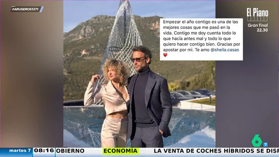Álvaro Muñoz Escassi confirma su amor por Sheila Casas: "Contigo me doy cuenta todo lo que hacía antes mal" Álvaro Muñoz Escassi confirma su amor por Sheila Casas: "Contigo me doy cuenta todo lo que hacía antes mal"