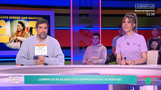 Los zapeadores compiten entre ellos para adivinar cuánto gastan los españoles en las rebajas Los zapeadores compiten entre ellos para adivinar cuánto gastan los españoles en las rebajas