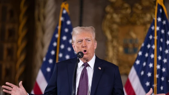 Donald Trump, en un discurso Donald Trump, en un discurso