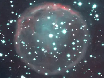 Imagen facilitada por el Instituto de Astrofísica de Canarias (IAC) de WeSb1, una nebulosa planetaria Imagen facilitada por el Instituto de Astrofísica de Canarias (IAC) de WeSb1, una nebulosa planetaria